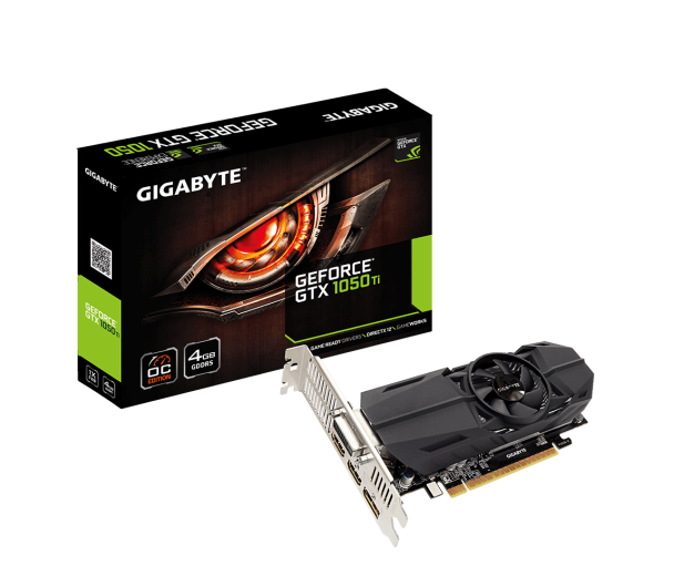 Gigabyte GeForce GTX 1050 Ti OC Low Profile 4GB DDR5 128BIT 2xHDMI/DP - 1443279 - zdjęcie 2
